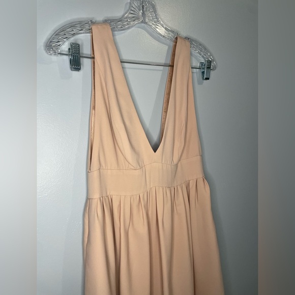 Jill by Jill Stuart BHLDN Blush Pink Dress Bridesmaid Daphne Gown Wedding Size 2 - Picture 12 of 16